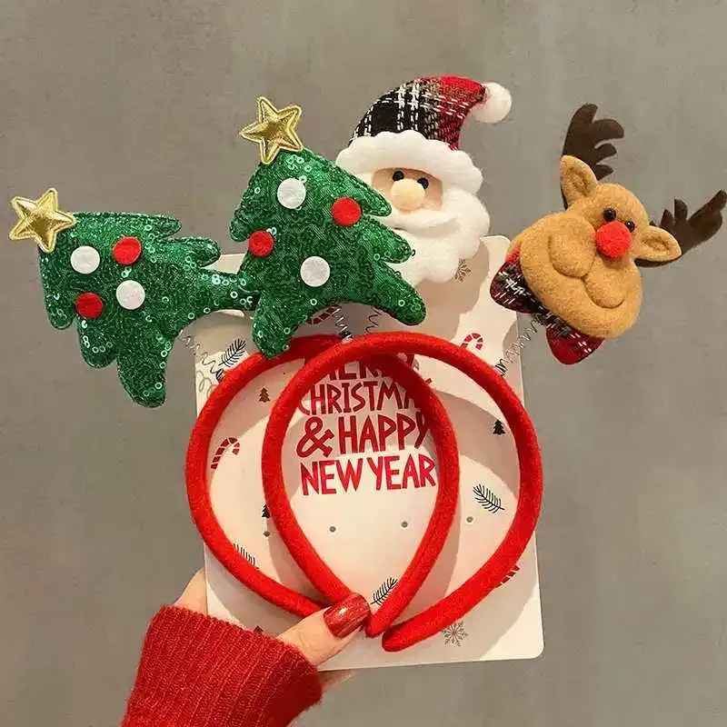 10pcs Christmas Hairband Xmas  - Reindeer Antlers Headband review and price