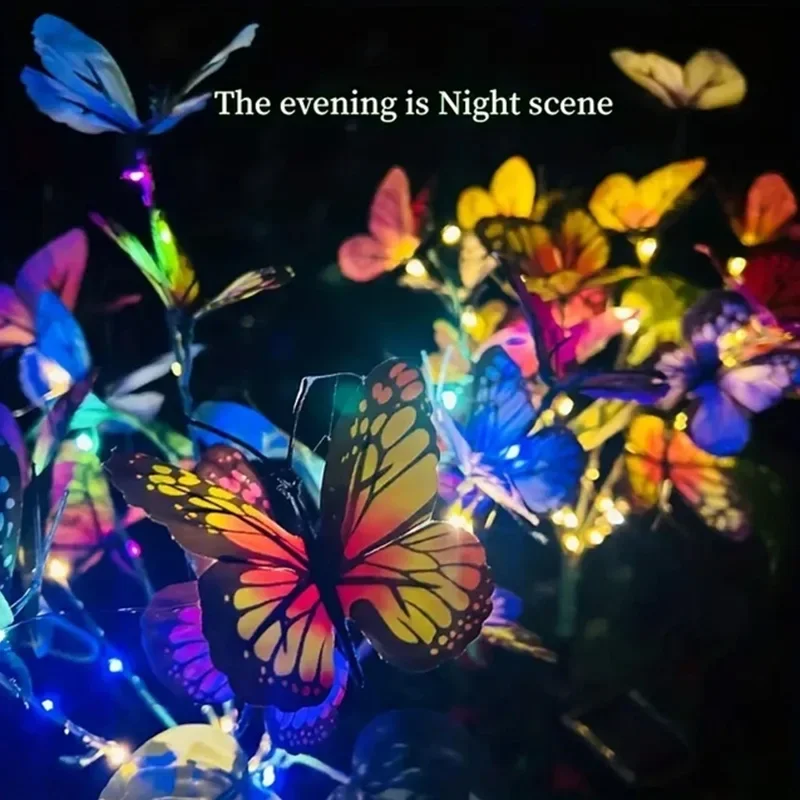 Solar LED Butterfly Garden Lig - Christmas Lights Outdoor review and price
