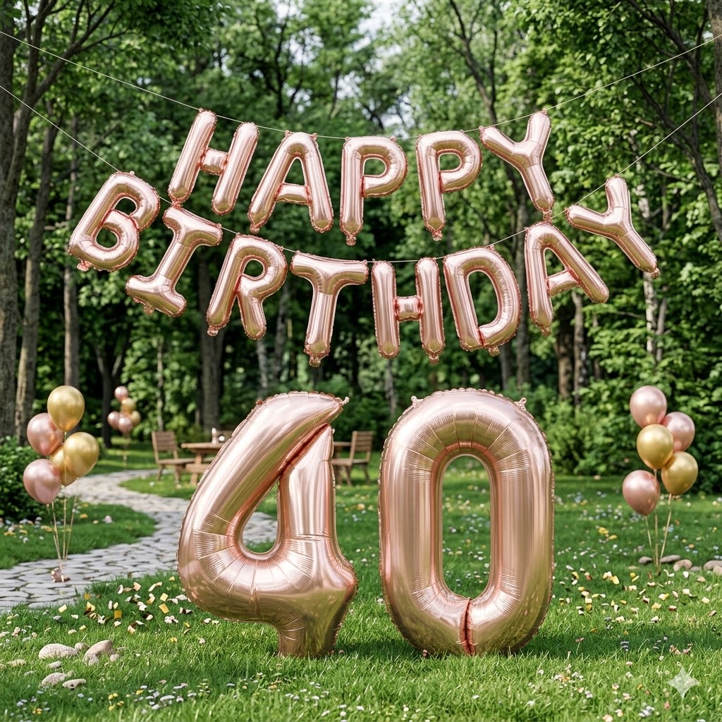 Happy Birthday 32Inch Number F - Tinsel Garland Decoration review and price