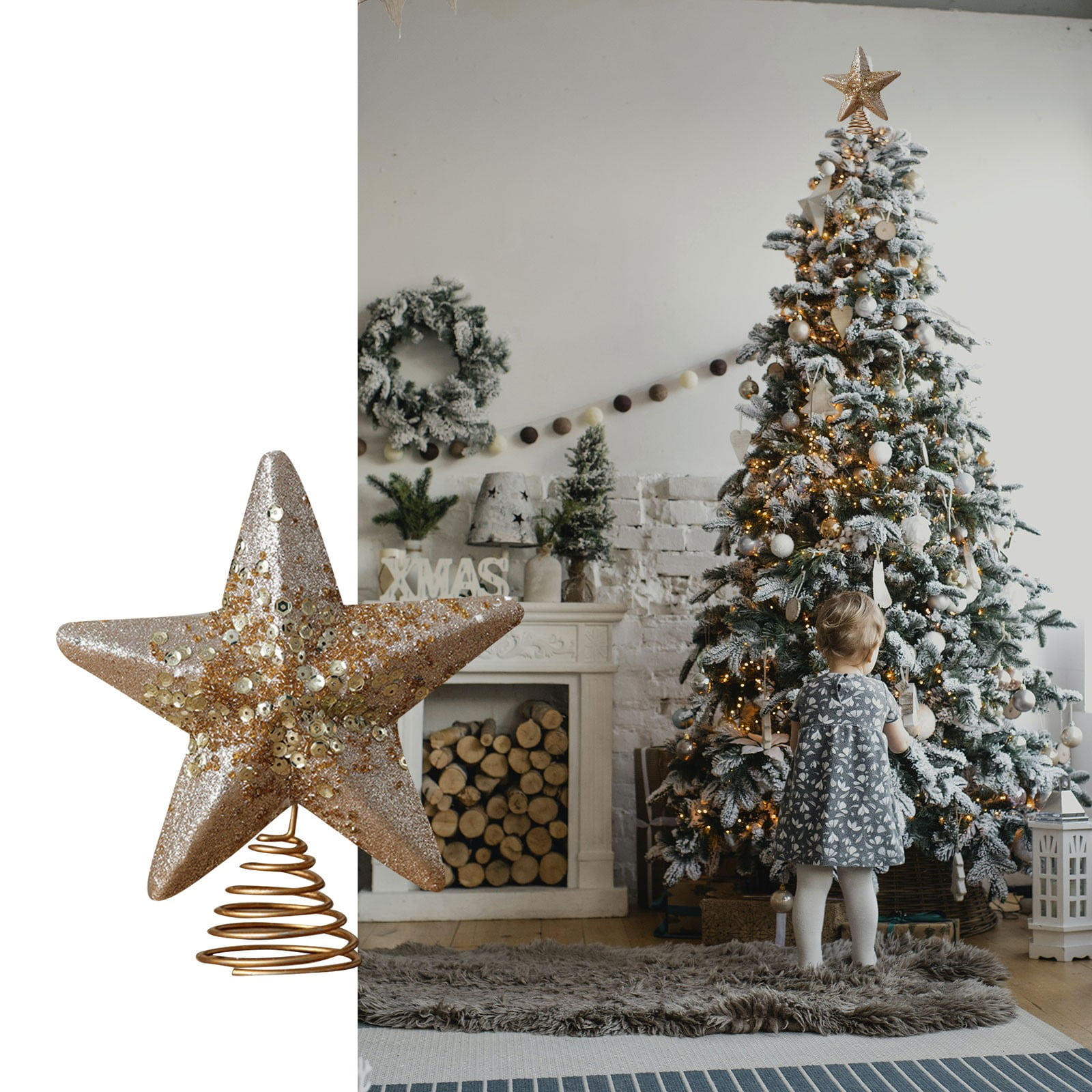 Christmas Tree Top Star Decora - Star Tree Topper review and price