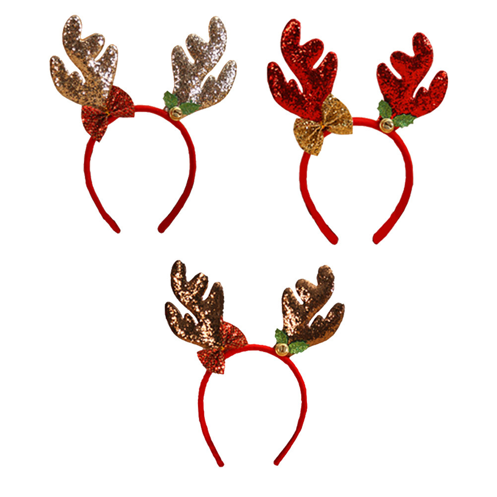 3Pcs Reindeer Antlers Christma - Reindeer Antlers Headband review and price