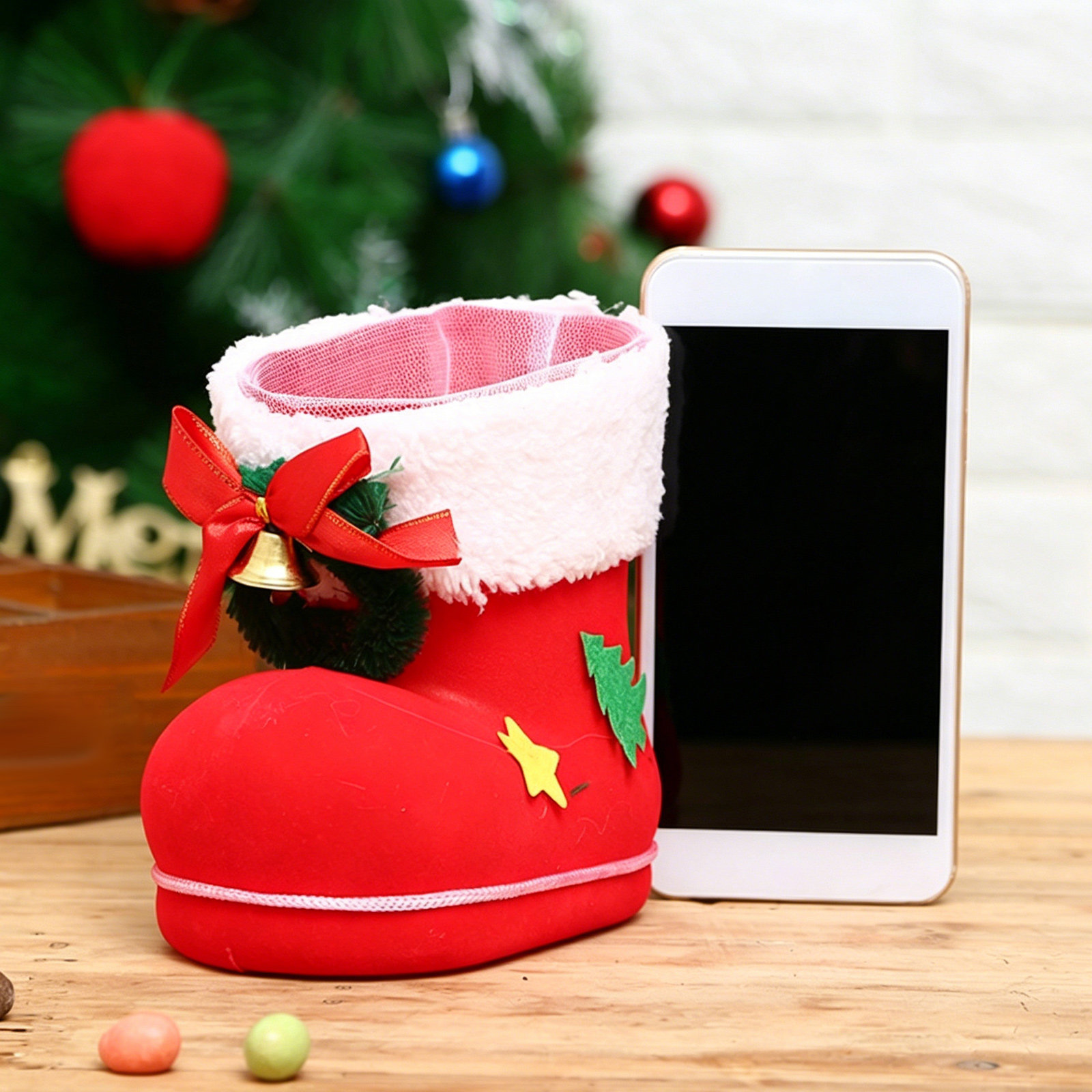 2Pcs Christmas Stocking Gift B - Christmas Stocking Hanging review and price