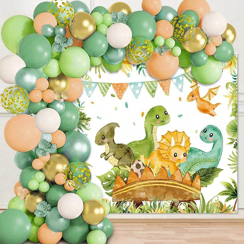 Dinosaur Balloon Set Arch for  - Tinsel Garland Decoration review and price