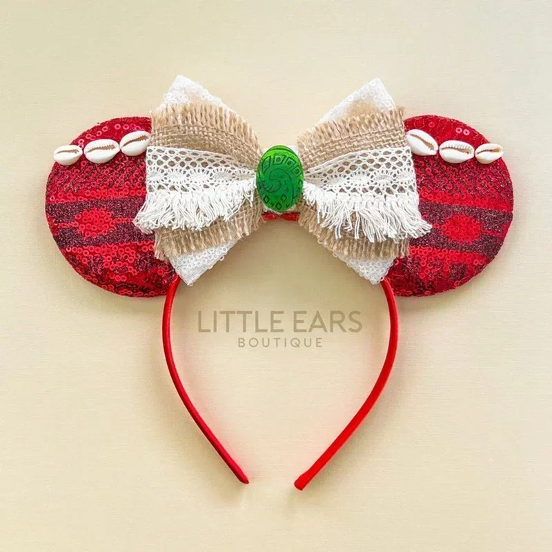 Disney Moana 2 Ear Headband fo - Ribbon Bow Gift review and price