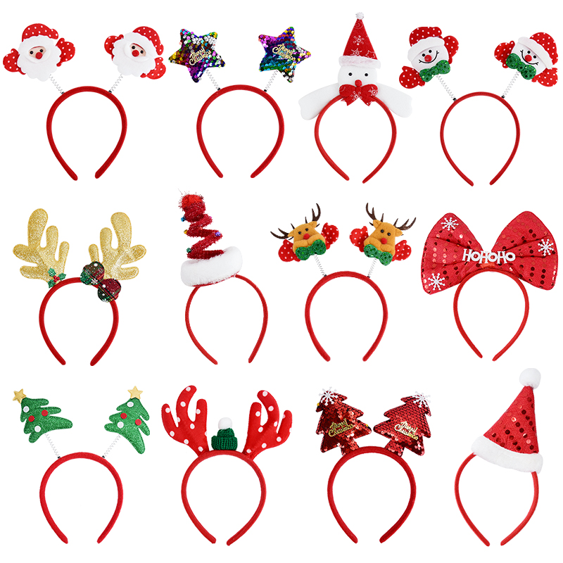 Christmas Headband Kids Adult  - Reindeer Antlers Headband review and price
