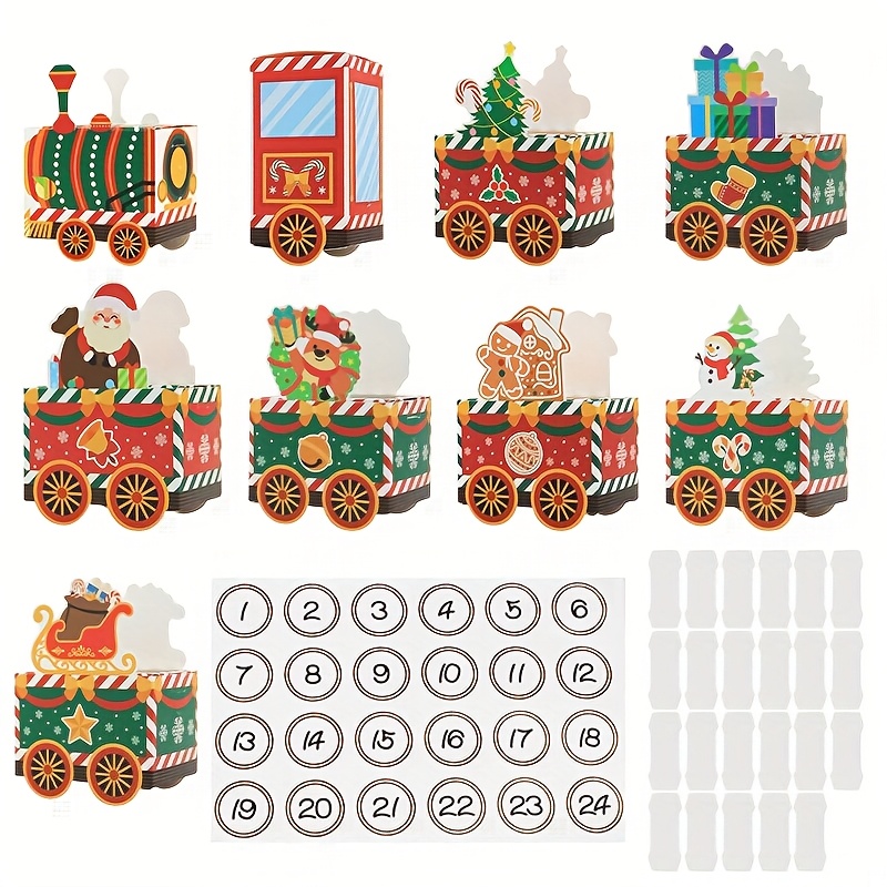 24pcs/Sets Christmas Advent Ca - Advent Calendar Gift review and price
