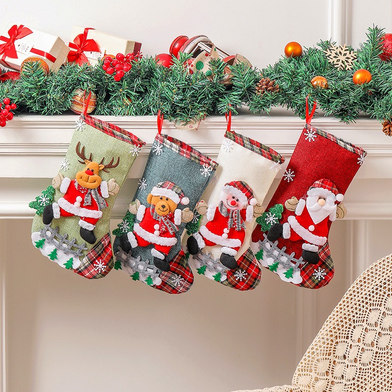 Multicolor Christmas Stocking  - Christmas Stocking Hanging review and price