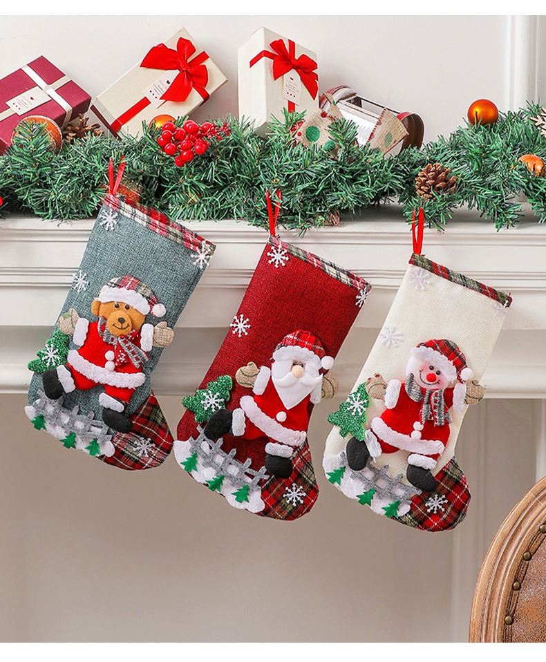 Multicolor Christmas Stocking  - Christmas Stocking Hanging review and price